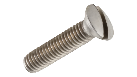 Slot Raised Countersunk Screws – Stainless Steel, DIN 964