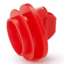 Snap Fit Hole Plugs – LDPE Red For Secure Fitting