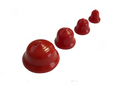 High Quality Red PVC Vinyl Plus Plugs Durable Protective End Caps For Tubes & Pipes