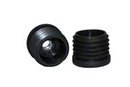 Black LDPE Round Threaded Inserts For Domestic Use - 30Pcs