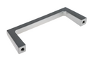 Silver Anodised Aluminium Bridge Handles – For Office Furniture
