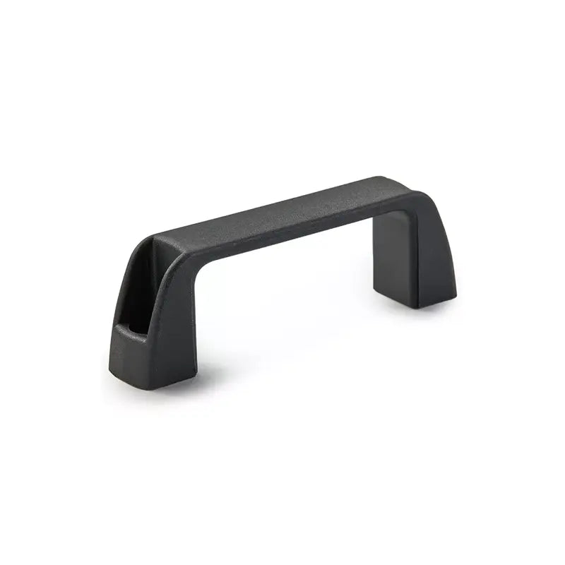 Premium Black Nylon Bridge Handles With Brass Inserts For Doors & Cabinets