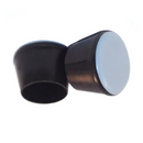 Easy Glide Black Teflon Leg Tips For Hard Floors And Carpets - 15Pcs
