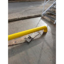 Heavy-Duty Bolt-Down Wheel Guides - Galvanized Steel, Yellow Powder Coated, 1... - Image 8