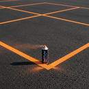 IndtriLine IndtriLine Budget Acrylic Line Marker Spray in Orange - real life use case