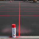 IndtriLine IndtriLine Budget Acrylic Line Marker Spray in Red - real life use case