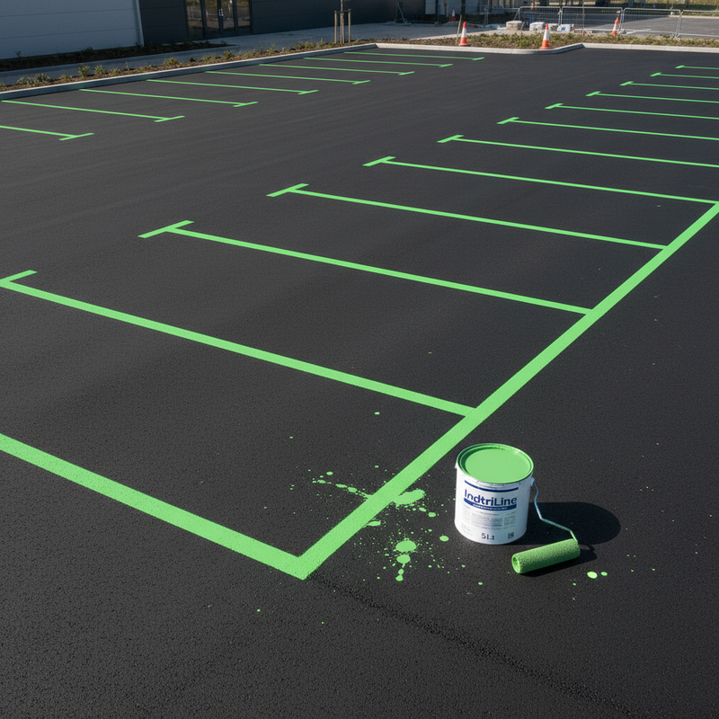 Hard Surface Line Marking Paint 5L | Acrylic | Touch Dry 1 Hour