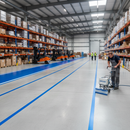 IndtriLine IndtriLine Professional Acrylic Line Marking Paint in Blue - real life use case