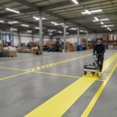 IndtriLine IndtriLine Professional Acrylic Line Marking Paint in Yellow - real life use case