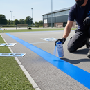IndtriLine IndtriLine Promarker Aerosol Line Marking Paint in Blue - real life use case
