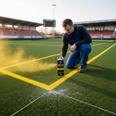 IndtriLine IndtriLine Promarker Aerosol Line Marking Paint in Yellow - real life use case