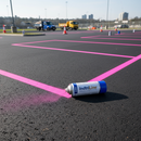 IndtriLine IndtriLine Sharpliner Aerosol Line Marking Paint in Pink - real life use case