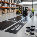 IndtriLine IndtriLine Standard Acrylic Line Marker Paint in Black - real life use case