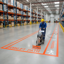 IndtriLine IndtriLine Standard Acrylic Line Marker Paint in Orange - real life use case