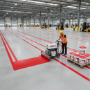 IndtriLine IndtriLine Standard Acrylic Line Marker Paint in Red - real life use case