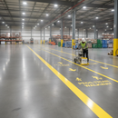 IndtriLine IndtriLine Standard Acrylic Line Marker Paint in Yellow - real life use case