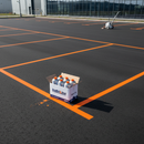 IndtriLine IndtriLine Traffic Extra XL Aerosol Marking Paint in Orange - real life use case