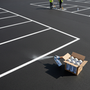 IndtriLine IndtriLine Traffic Extra XL Aerosol Marking Paint in White - real life use case