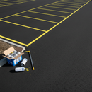 IndtriLine IndtriLine Traffic Extra XL Aerosol Marking Paint in Yellow - real life use case