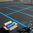 IndtriLine IndtriLine Traffic Line Marker Aerosol Paint in Blue - real life use case