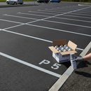 IndtriLine IndtriLine Traffic Line Marker Aerosol Paint in Grey - real life use case