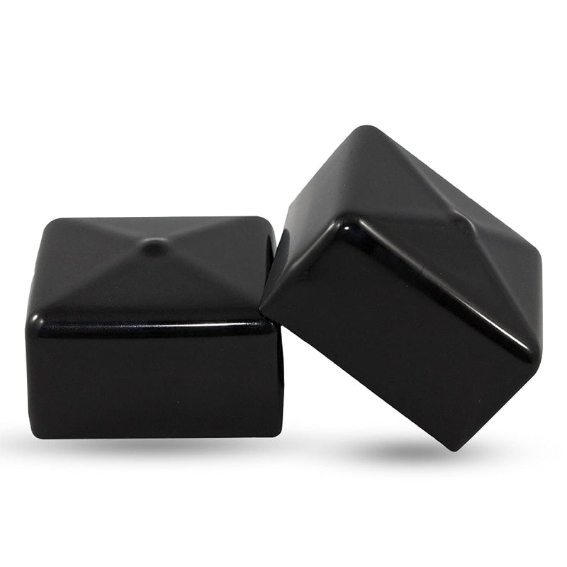 High Quality Black PVC Square Flexible Caps For Reliable Protection