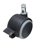 High Performance 50mm Braked Castor Wheels Perfect For Furniture & Appliances