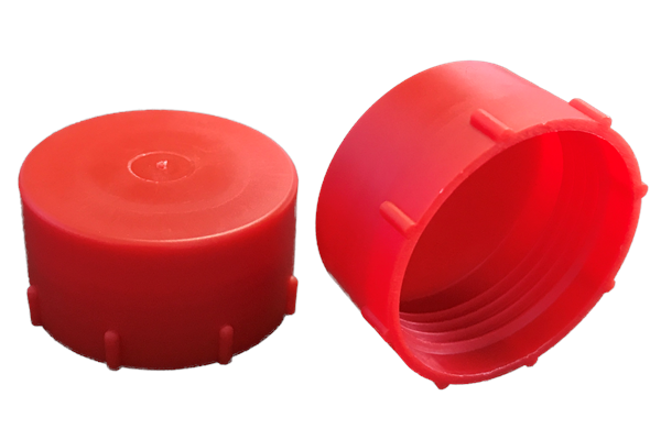 Industrial Grade Red BSP Threaded Caps For Plumbing & Industrial Use