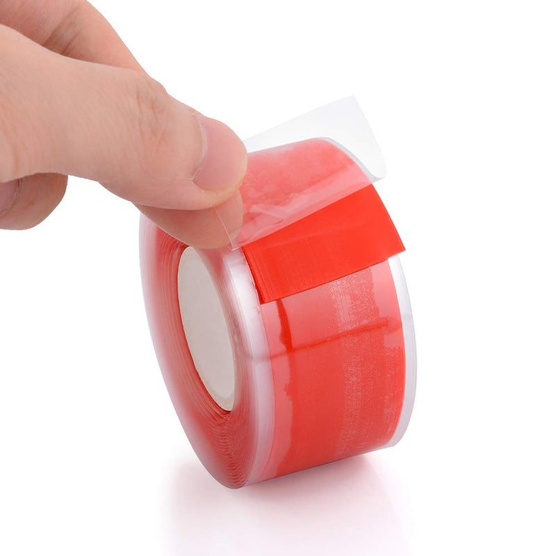 Professional Self-Amalgamating Silicone Tape For Cable Repair & Pipe Sealing - 2Pcs