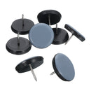 Nail-On Teflon Glides For Long-Lasting Furniture Stability - Pack of 25