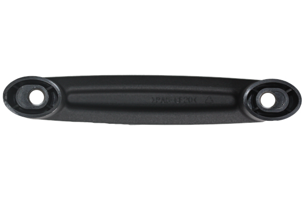 Premium Black Thermoplastic Bridge Handles For Commercial Applications - 16Pack