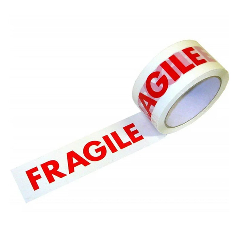 Premium Grade Acrylic Adhesive Fragile Tape For Sealing & Repairing - 5Pack