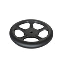 Black Steel Control Handwheel – For Industrial Machinery