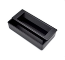 Recessed Flush Black Handles – For Sliding Doors & Machinery