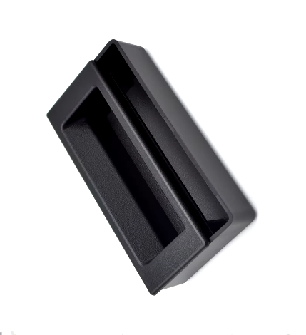 Premium Black Recessed Flush Handles For Sliding Doors & Machinery