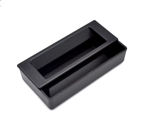 Premium Black Recessed Flush Handles For Sliding Doors & Machinery