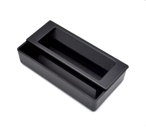 Premium Black Recessed Flush Handles For Sliding Doors & Machinery