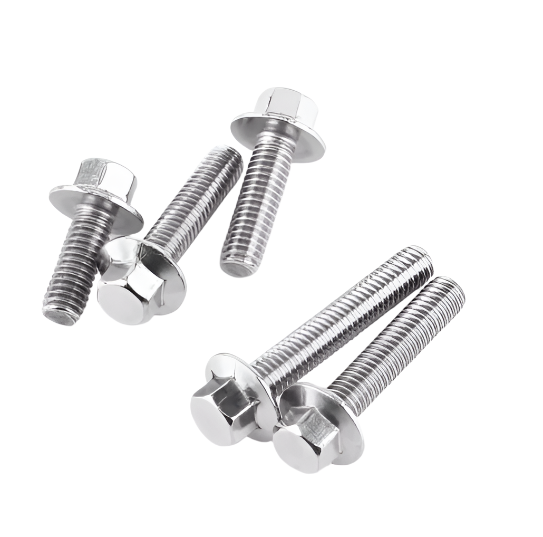 Industrial Grade Flanged Hex Head Bolts DIN 6921 For Mechanical Equipment