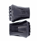 Black Style-3 Rubber Ferrules For Enhanced Stability - Pack of 15