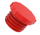 Red LDPE UNF Threaded Plugs – Durable Protection