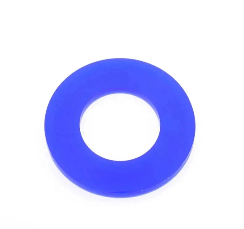 Highly Durable Blue Silicone Washers For Medical Industries