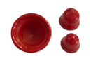 High Quality Red PVC Vinyl Plus Plugs Durable Protective End Caps For Tubes & Pipes