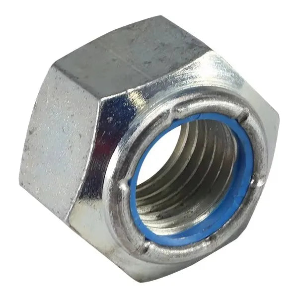 Heavy Duty Thin Nyloc Hex Nuts DIN 985 Perfect For Machinery & Construction