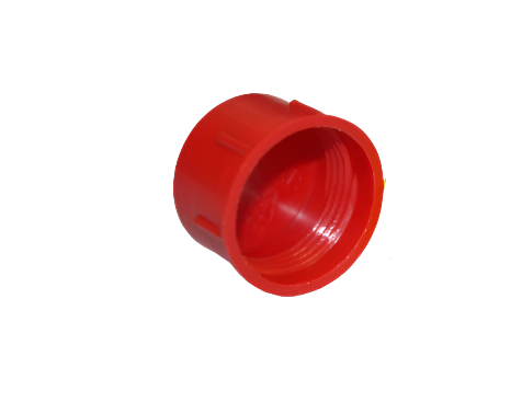 Industrial Grade Red BSP Threaded Caps For Plumbing & Industrial Use