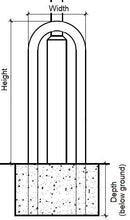 ProShield Lamp Post Protector – Impact-Resistant Post Guard | High Visibility & Easy Install
