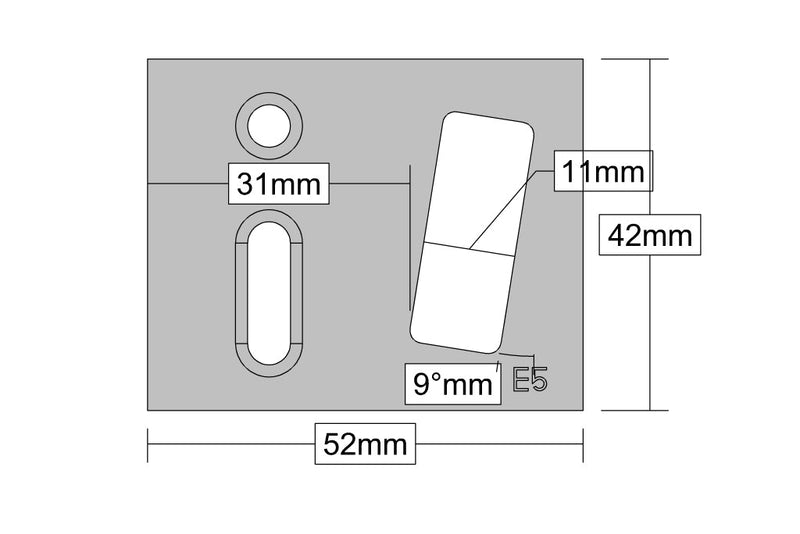 Heavy Duty Proline AM5EX Adjustable Locking Keeps For Reliable Protection