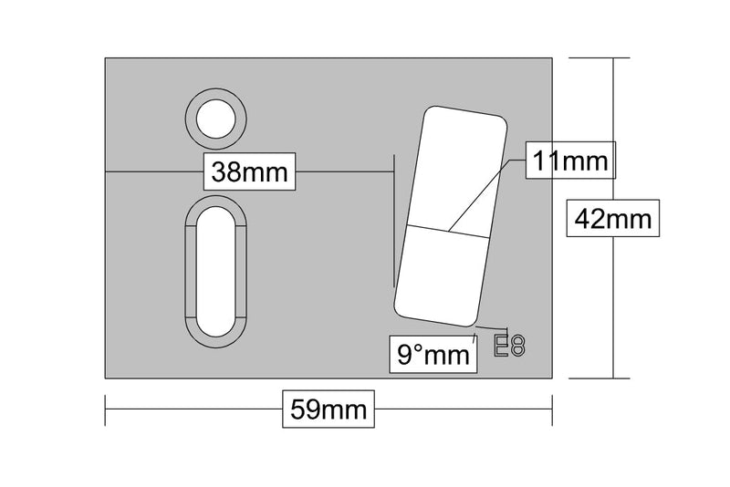 Heavy Duty Proline AM5EX Adjustable Locking Keeps For Reliable Protection