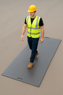 GroundSafe Pro Lightweight Ground Protection Mat 5 Tonne Load Non-Slip For Temporary Access