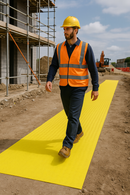VisiTread™ Hi-Visibility Industrial Walkway Mat – Premium Anti-Slip, Low-Profile Safety Flooring for Factories & Construction Sites
