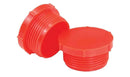 LDPE Red Metric Threaded Plugs For Commercial Use